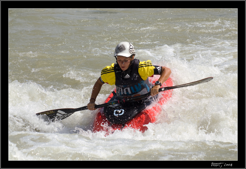 K1W finle / K1W finals - Nina Halaov - Freestyle Kayak unovo, photo 126 of 158, 2008, PICT8052.jpg (291,079 kB)