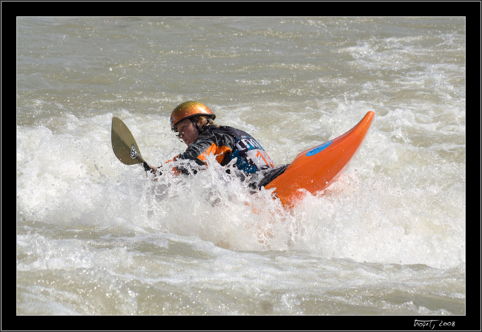 K1W finle / K1W finals - Lenka Novotn - Freestyle Kayak unovo, photo 130 of 158, 2008, PICT8061.jpg (276,005 kB)