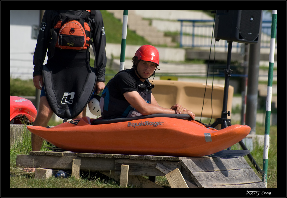 K1M finle / K1M finals - Tom tomo Andrssy - Freestyle Kayak unovo, photo 150 of 158, 2008, PICT8124.jpg (246,282 kB)