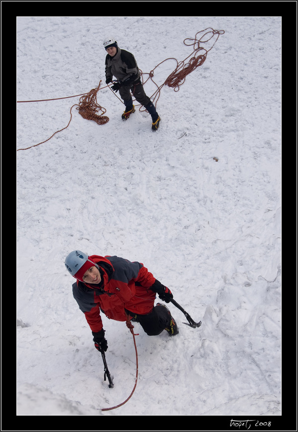 Ledov lezen ve Vru / Ice climbing in Vr, photo 1 of 61, 2008, PICT5621.jpg (183,027 kB)