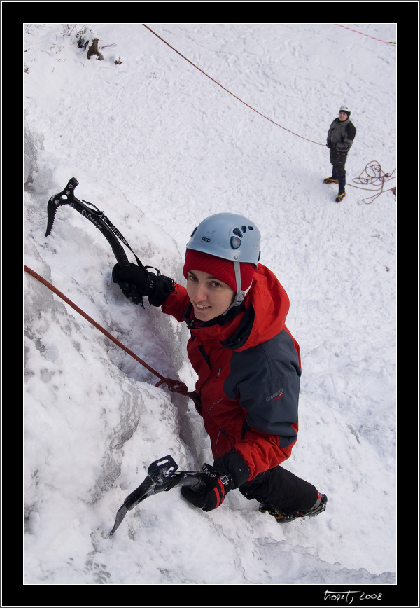 Ledov lezen ve Vru / Ice climbing in Vr, photo 2 of 61, 2008, PICT5624.jpg (183,542 kB)