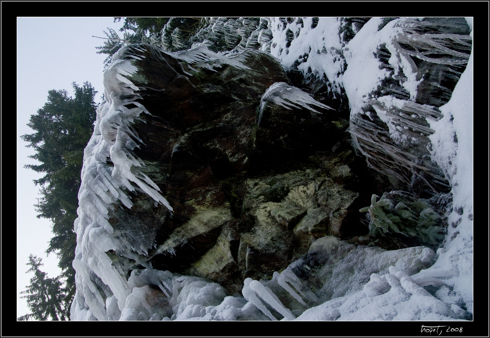 Ledov lezen ve Vru / Ice climbing in Vr, photo 47 of 61, 2008, PICT5705.jpg (315,188 kB)