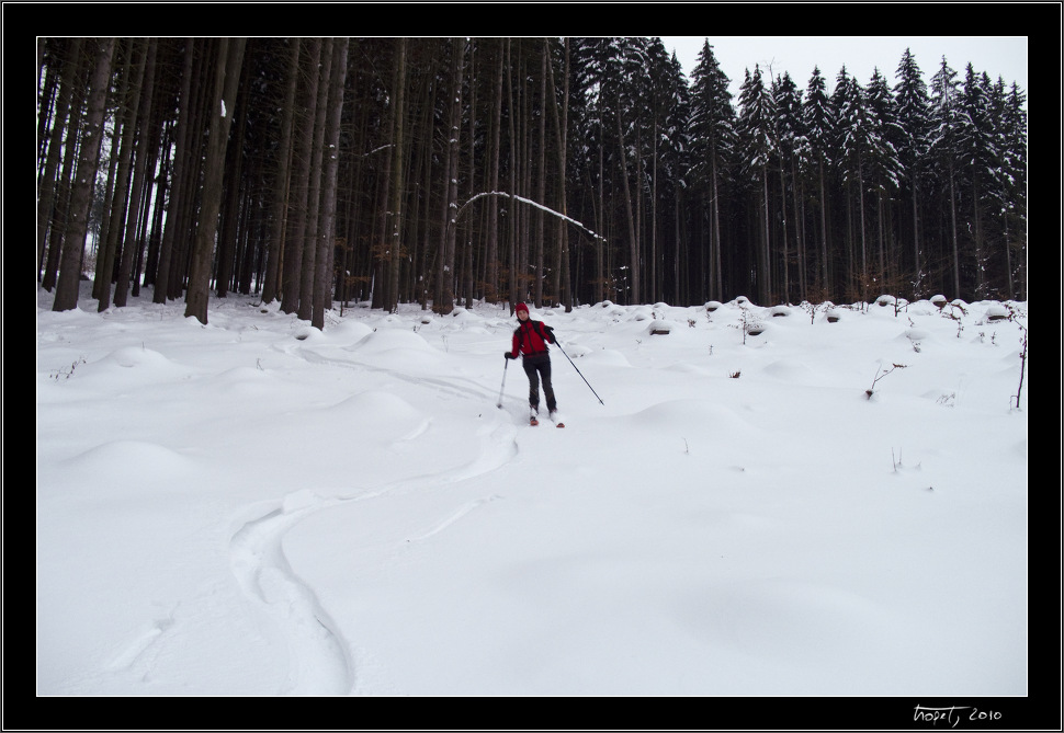 Lyovaka mezi paezy / Skiing amidst snags - Ledy Vr, skialpy na Karasn, photo 9 of 20, 2010, 009-CRW_6552.jpg (209,589 kB)