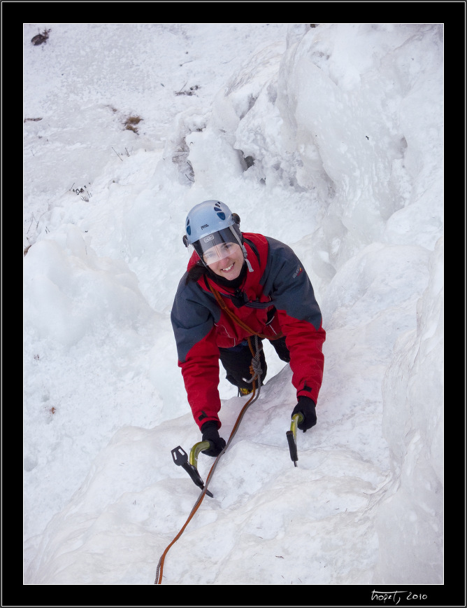Ledov lezen ve Vru / Ice climbing in Vr, photo 5 of 9, 2010, 005-CRW_6814.jpg (182,583 kB)
