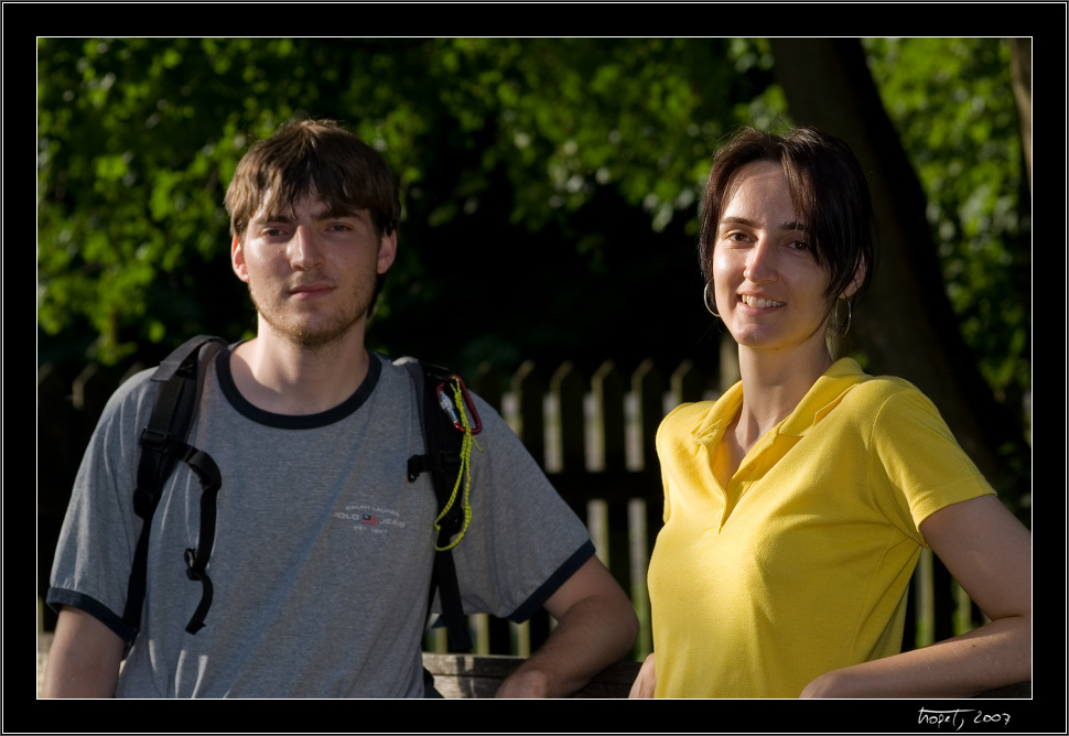 Ian and Aleka at varna - sunset portrait.