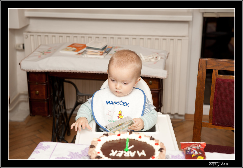 Marek - oslava 1. narozenin, photo 9 of 19, 2011, DSC00595.jpg (190,922 kB)
