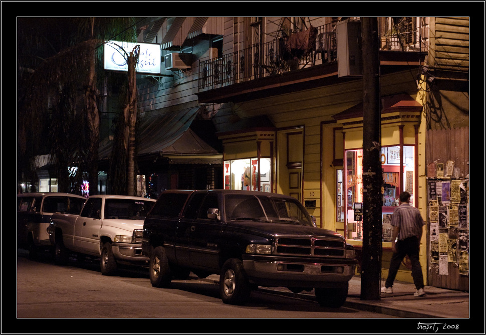 Nightlife in the French Quarter - New Orleans, photo 97 of 117, 2008, PICT8910.jpg (286,585 kB)