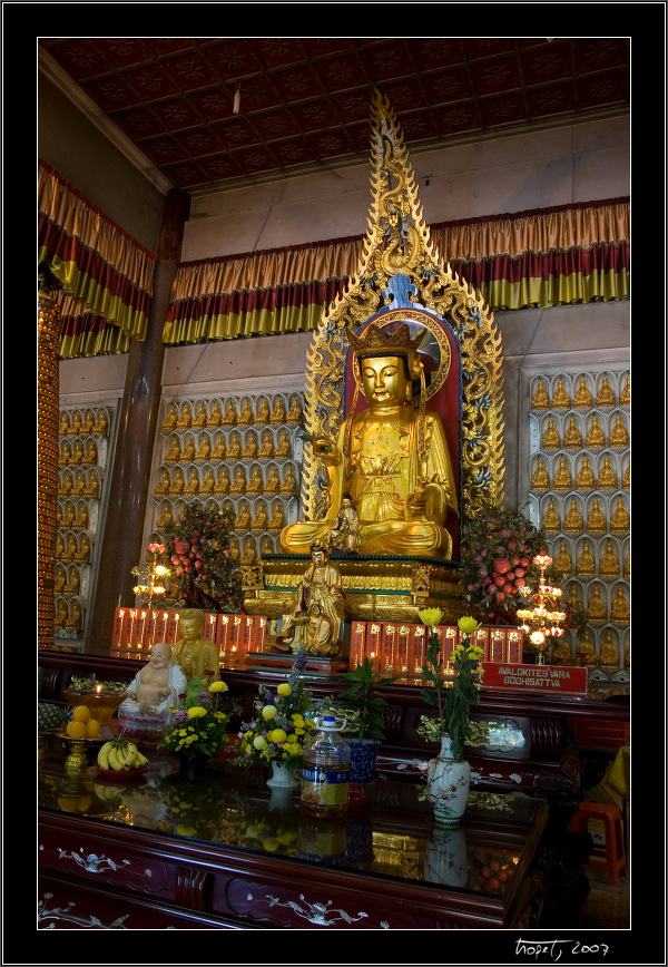 Avalokitesvara, the bodhisattva of compasssion, at Kek Lok Si Temple