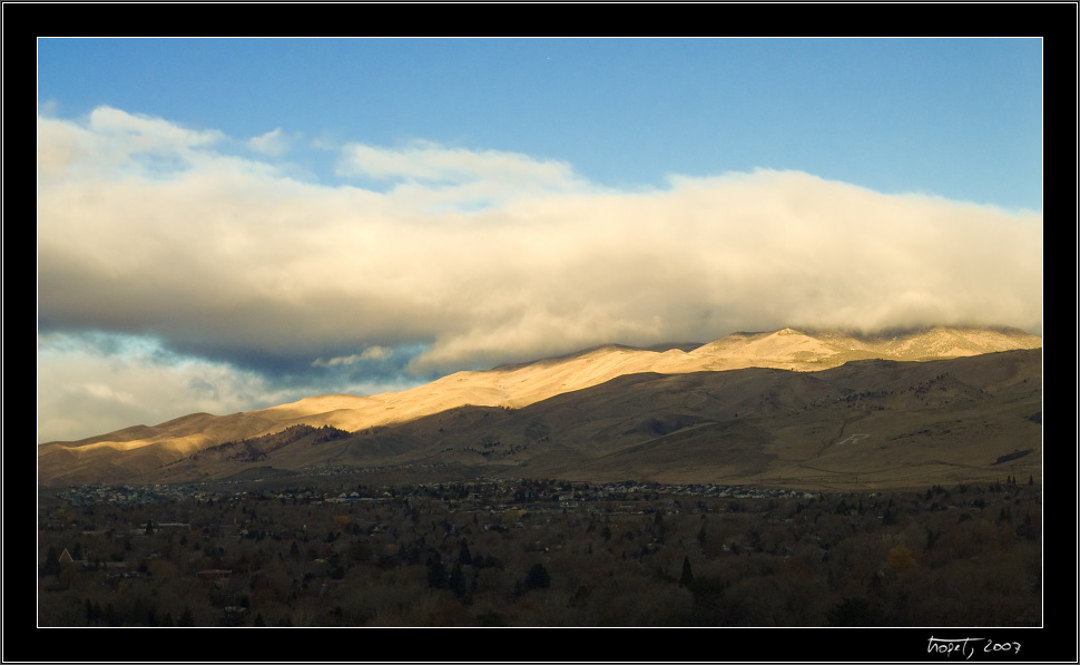 Mountains nort of Reno