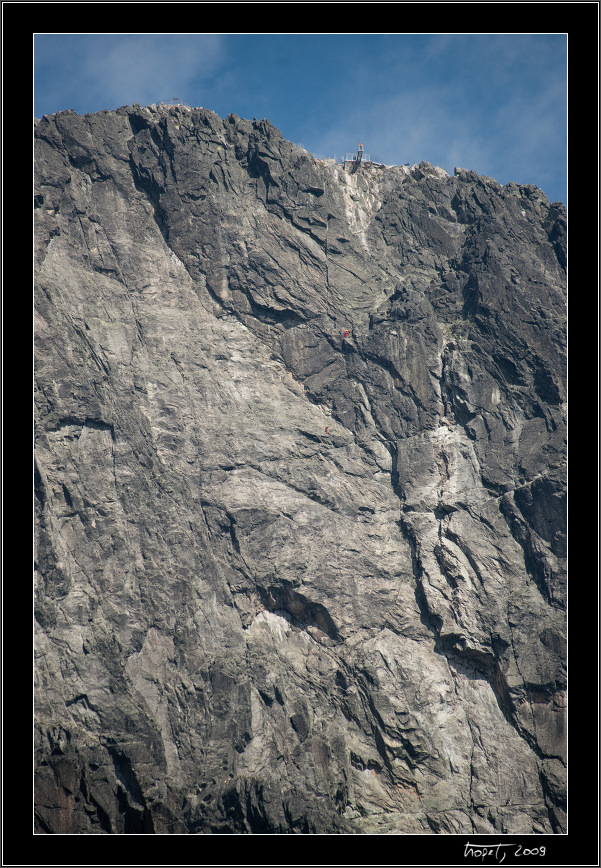 Zpadn stna Lomniku / West face of Lomnick peak - Tatry - metodick dokolen / methodology training, photo 4 of 102, 2009, 004-_DSC4881.jpg (330,621 kB)