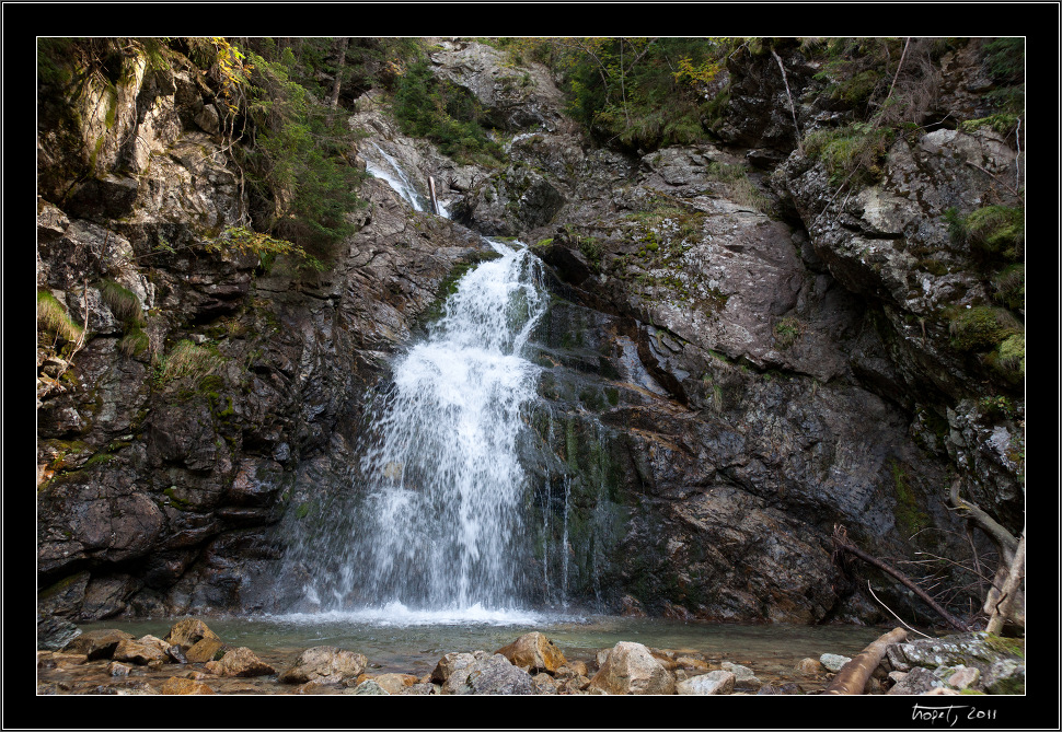 Kmeov vodopd / Kmetov waterfall - Vysok Tatry, photo 9 of 71, 2011, 009-DSC09993.jpg (431,020 kB)