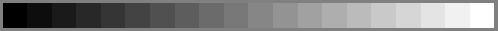 Calibration grayscale image